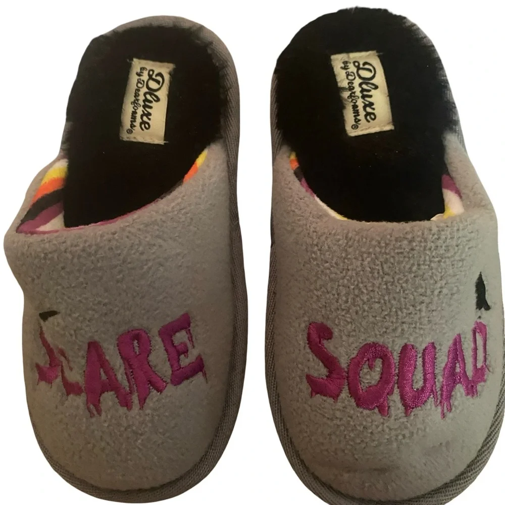 Dearfoams Kids Halloween Scare Squad Slippers